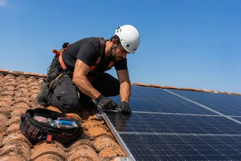 Maintenance et monitoring de panneaux solaires à Dalhunden