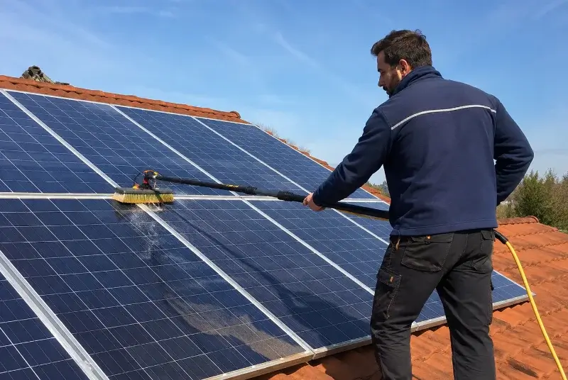 Nettoyage et entretien de panneaux solaires à Dalhunden